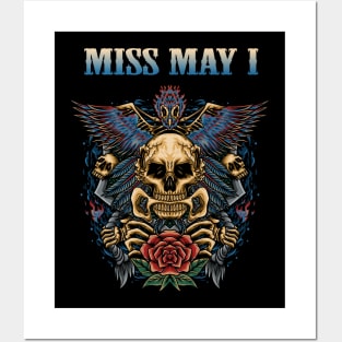 MISS MAY I BAND Posters and Art